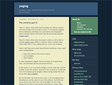 Tablet Screenshot of log.pegtop.net